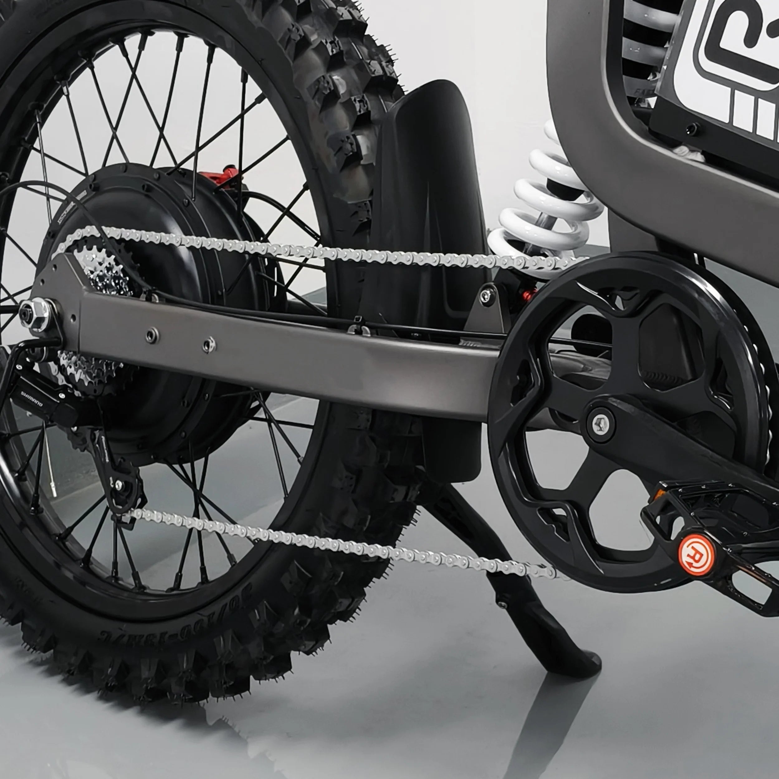 3000W Electric Dirt Bike – 72V 40AH Battery, 80 km/h, Hydraulic Disc Brakes