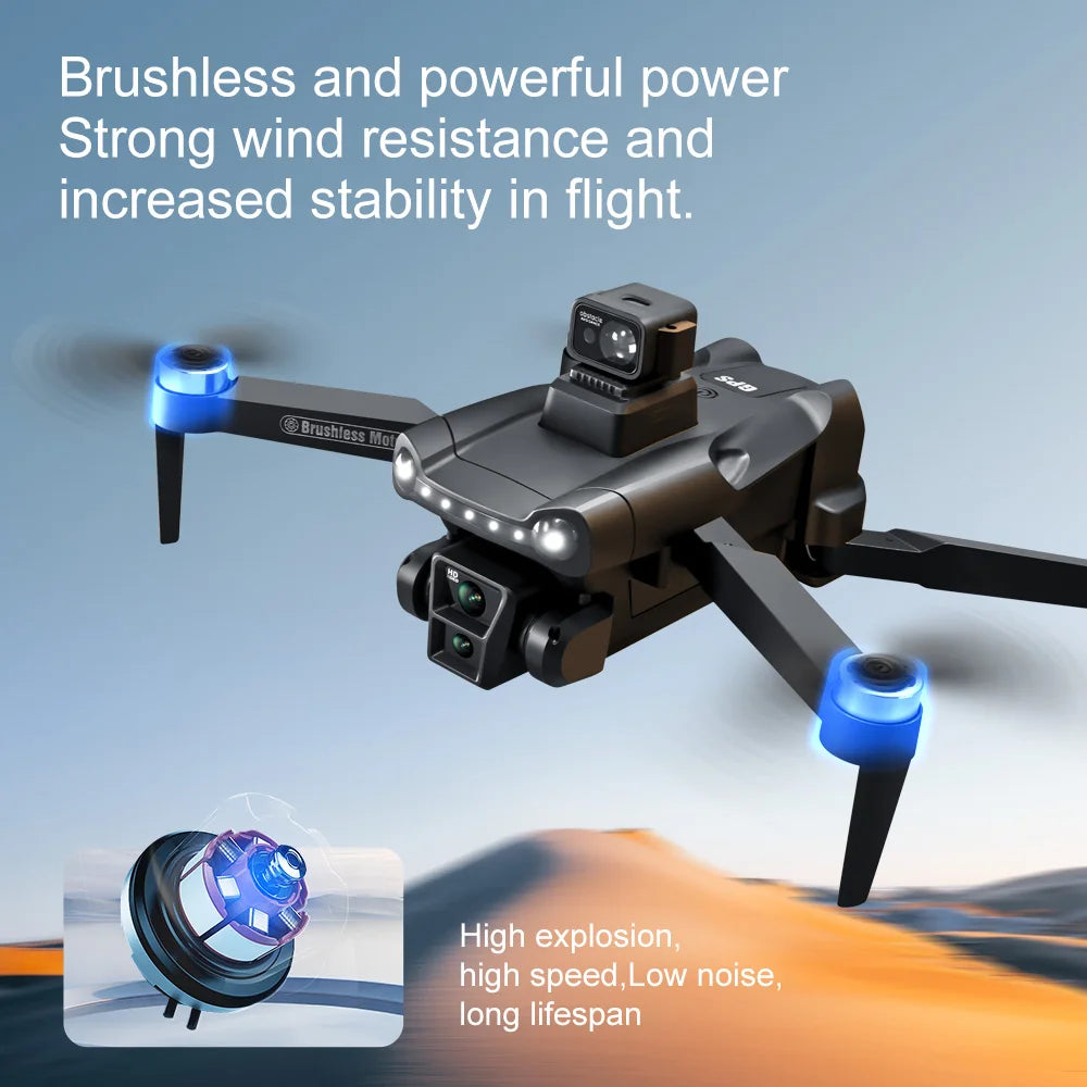 V198 8K GPS Drone – 48MP Camera, 3KM Range, Foldable Quadcopter