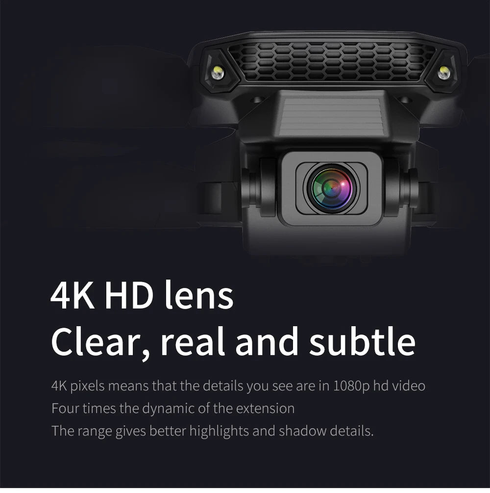 E88 Pro Foldable Drone — 4K HD Dual Camera, WiFi FPV & 15-Min Flight