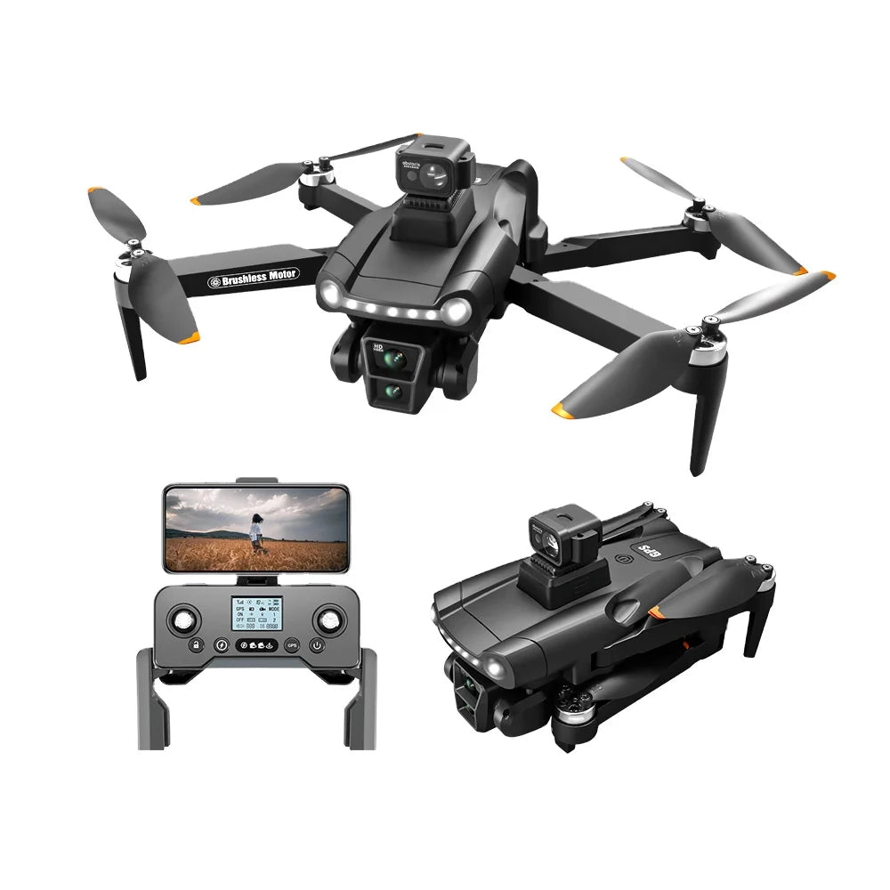 V198 8K GPS Drone – 48MP Camera, 3KM Range, Foldable Quadcopter