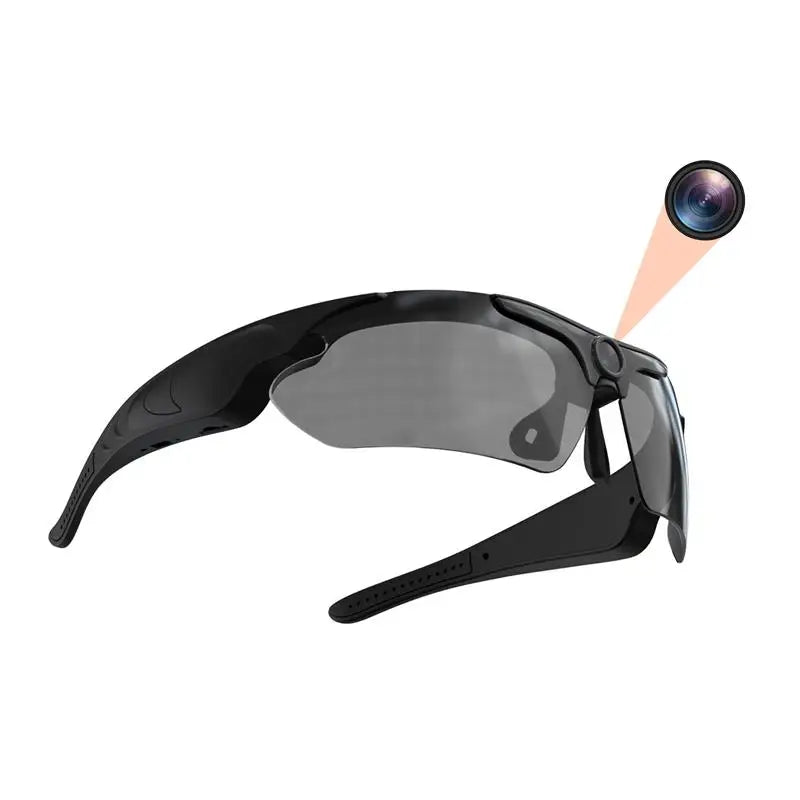 Smart Cycling Glasses with 1080p Camera – Bluetooth, Voice Assistant, 64GB