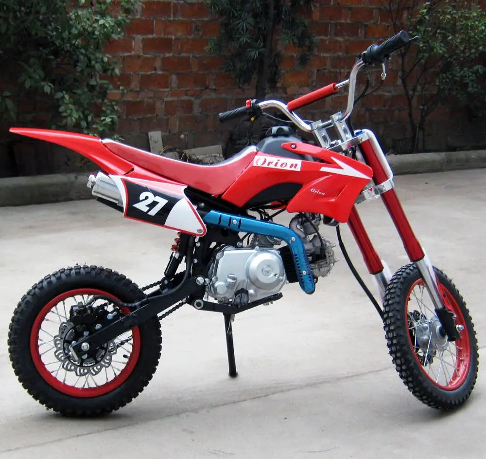125cc Dirt Bike – 4-Stroke Pit Bike with Kick & Electric Start