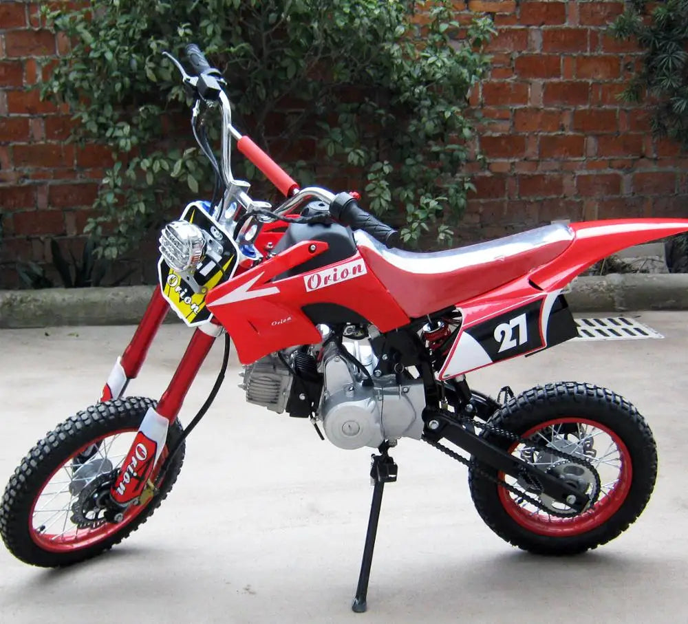 125cc Dirt Bike – 4-Stroke Pit Bike with Kick & Electric Start