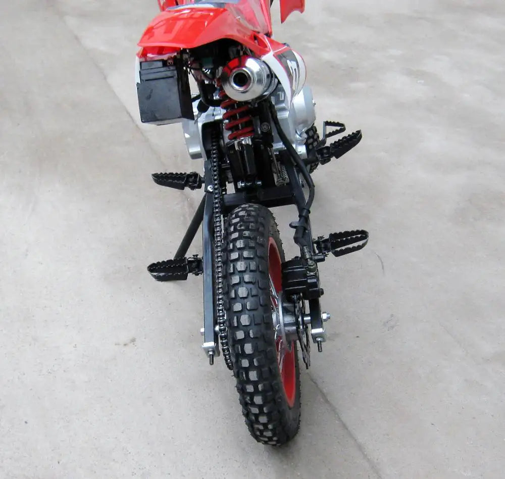 125cc Dirt Bike – 4-Stroke Pit Bike with Kick & Electric Start