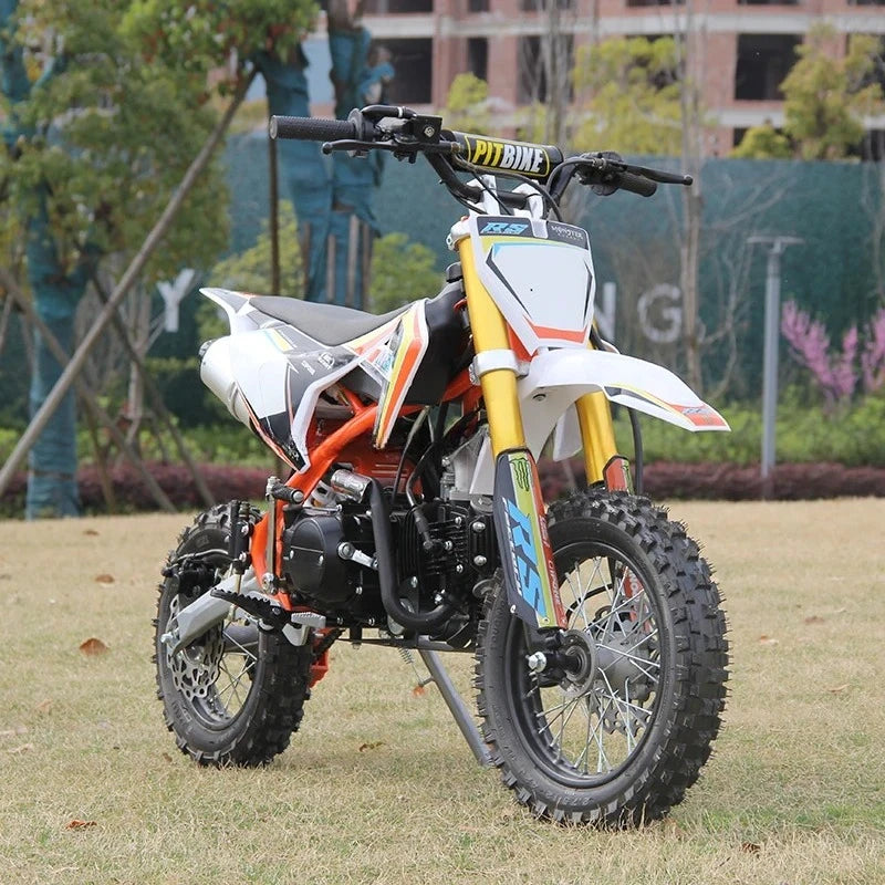 125cc Dirt Bike – 4-Stroke Pit Bike with Kick & Electric Start