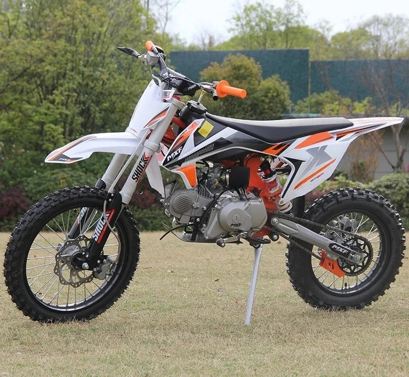 125cc Dirt Bike – 4-Stroke Pit Bike with Kick & Electric Start