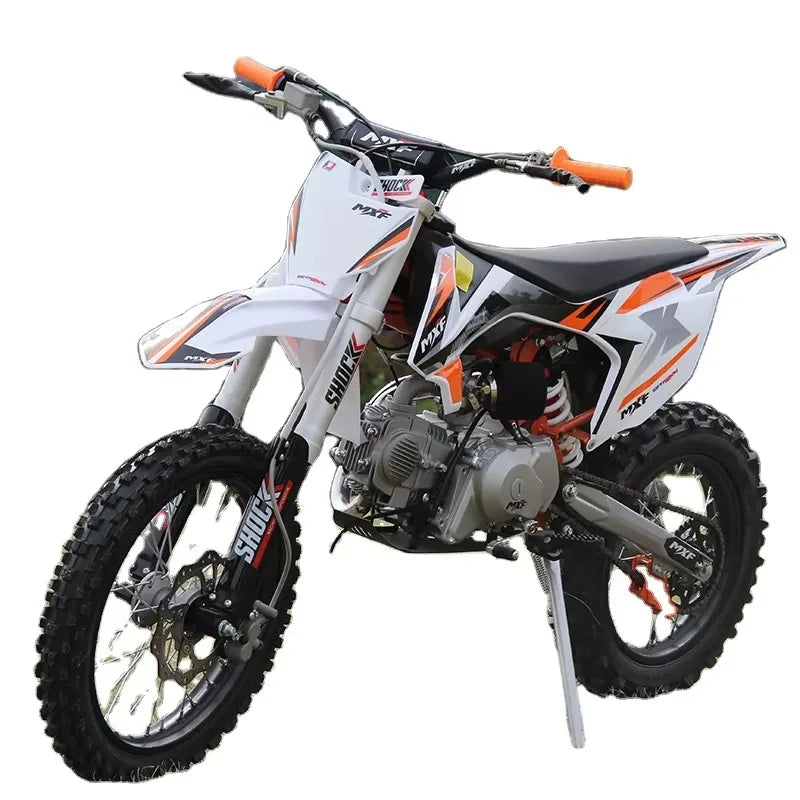 125cc Dirt Bike – 4-Stroke Pit Bike with Kick & Electric Start