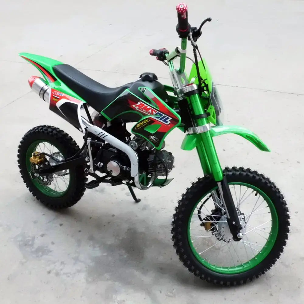 125cc Dirt Bike – 4-Stroke Pit Bike with Kick & Electric Start