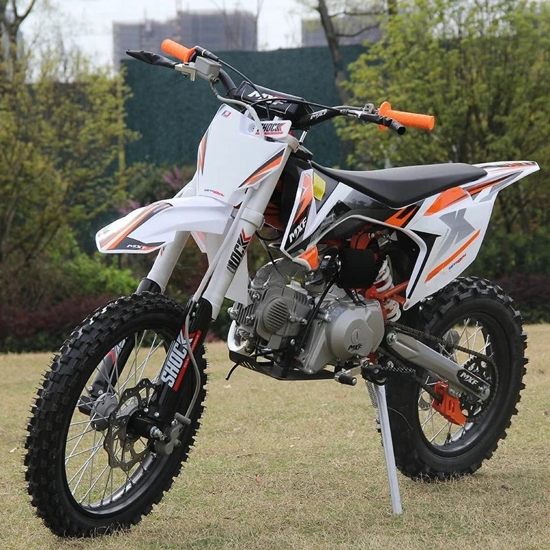 125cc Dirt Bike – 4-Stroke Pit Bike with Kick & Electric Start