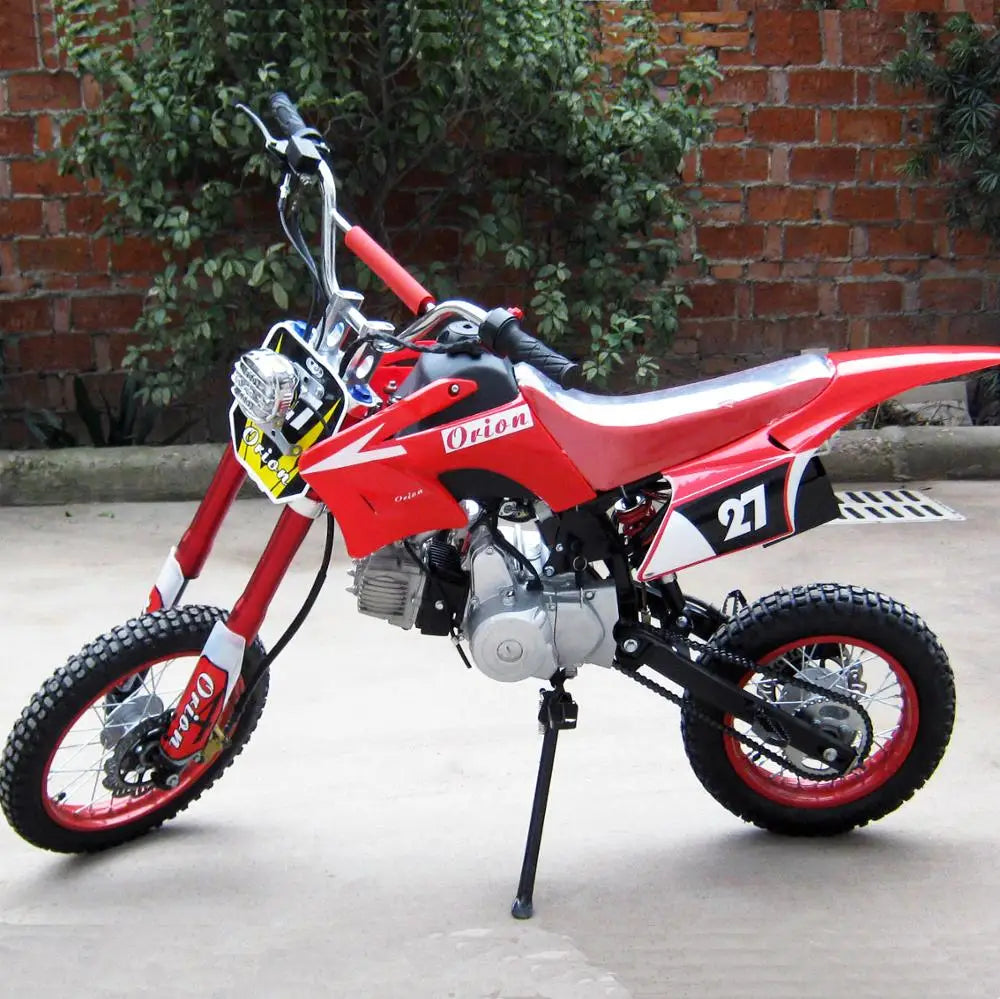 125cc Dirt Bike – 4-Stroke Pit Bike with Kick & Electric Start