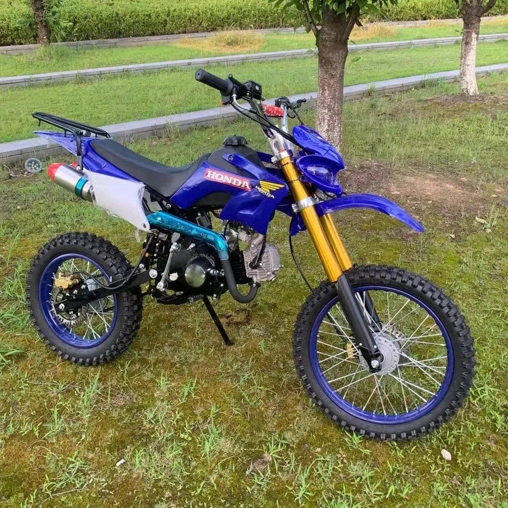 125cc Dirt Bike – 4-Stroke Pit Bike with Kick & Electric Start