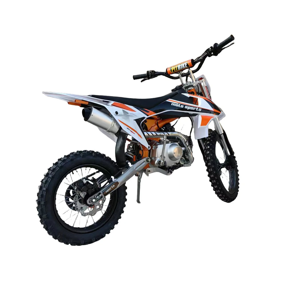 125cc Dirt Bike – 4-Stroke Pit Bike with Kick & Electric Start